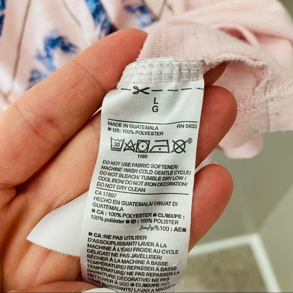 Old Navy Work Out Tank Top Pink Sz Large - Picture 8 of 9